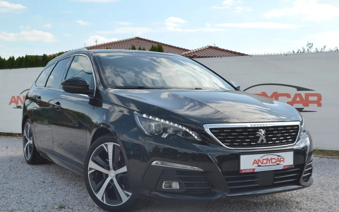 Peugeot 308 cena 66900 przebieg: 101000, rok produkcji 2019 z Grudziądz małe 254